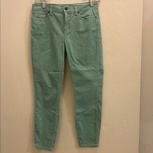 J. Crew Women's Corduroy Jeans in Light Green